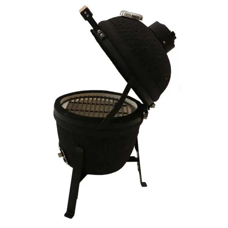 Kamado 13 inch Classic mat black Patton