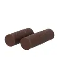 Comfortabele handvatten Soft Grip 119/92mm Bruin