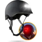 R2B Fietshelm met LED-verlichting - Maat S