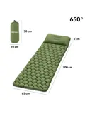 Opblaasbaar campingbed - Met draagtas - 1 persoons