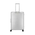 Travelite aluminium 4w trolley l Zilver