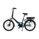 Lacros Scamper S600XL blauw opvouwbare e-bike