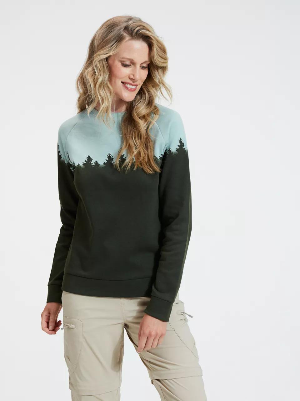 ANWB  Videau  Sweater dames  Human Nature  Zeegroen   4XL