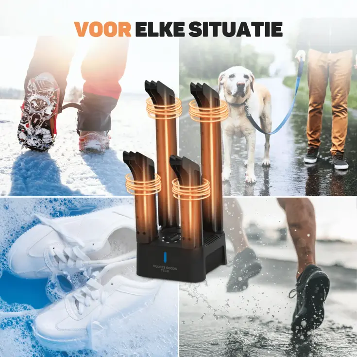 Schoenendroger met timer - MAX - 4 in 1