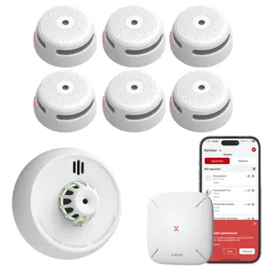 Link+ Pro bundel 6 Rook- en 1 hittemelder