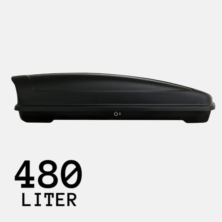 Koral Dakkoffer N20 - 480 liter - Zwart Mat