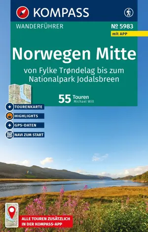 Wandelgids WF 5983 Norwegen Mitte