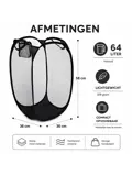 Opvouwbare Wasmand 64 Liter - Opbergmand