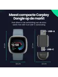 CarPlay Dongle - Draadloos - CarPlay/Android Auto