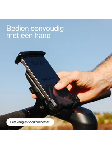 Telefoonhouder Fiets met Automatische Sluiting
