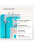 Packing cubes compressie set – 6-delig – Li Blauw