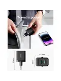 2-Poort Adapter USB-A - Zwart