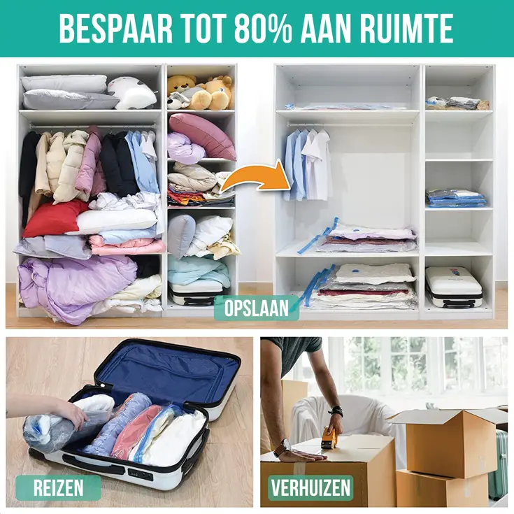 Strex Vacuumzakken - 23 Delig