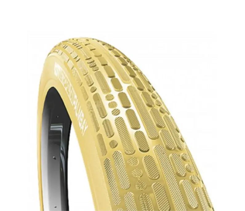 Cst  buitenband Palmbay 28 x 2.00 creme refl  Zwart