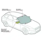 Lampa magnetische hoes voor ruit en auto-spiegels
