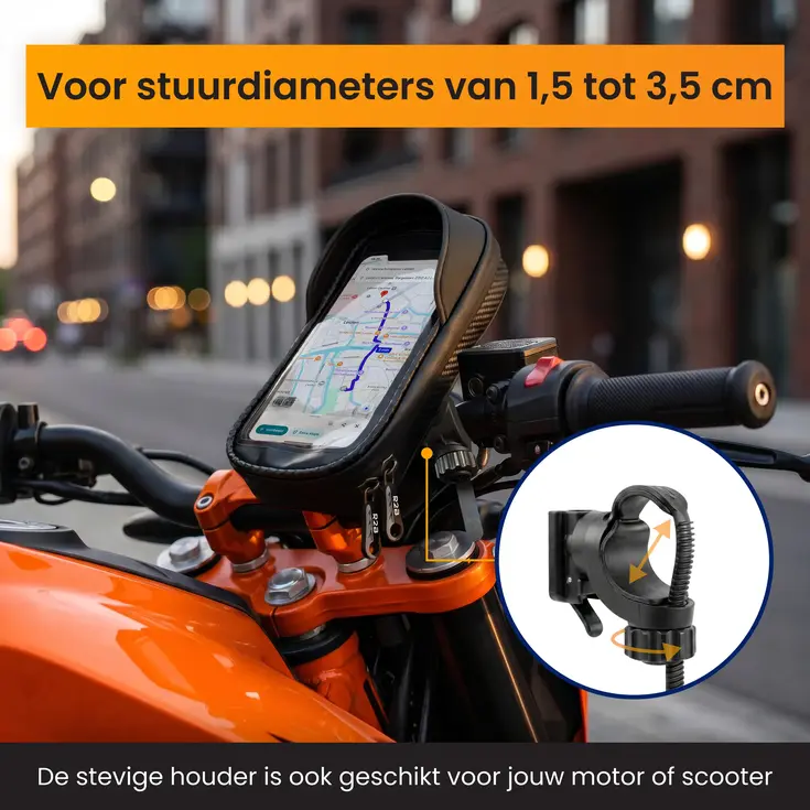 Telefoonhouder Fiets + Powerbank Magsafe