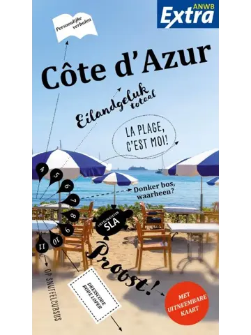 ANWB Extra reisgids Côte d’Azur 
