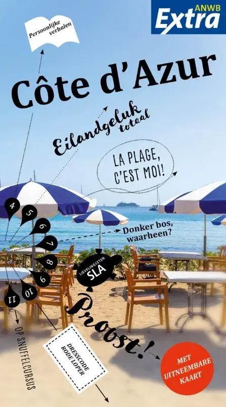 ANWB Extra reisgids Côte d’Azur 