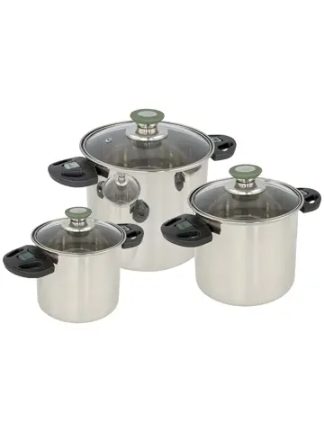 Pannenset Elegance 3 RVS