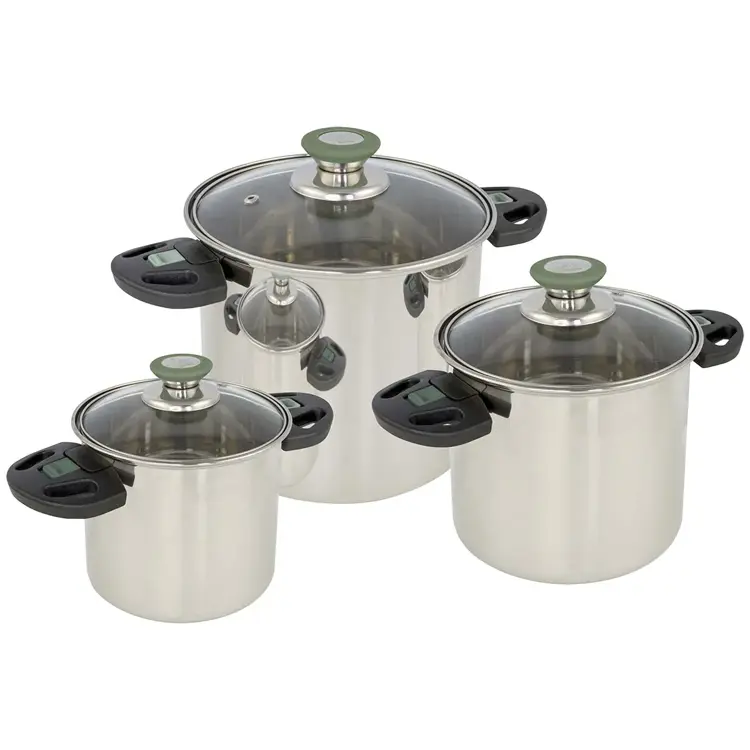 Pannenset Elegance 3 RVS
