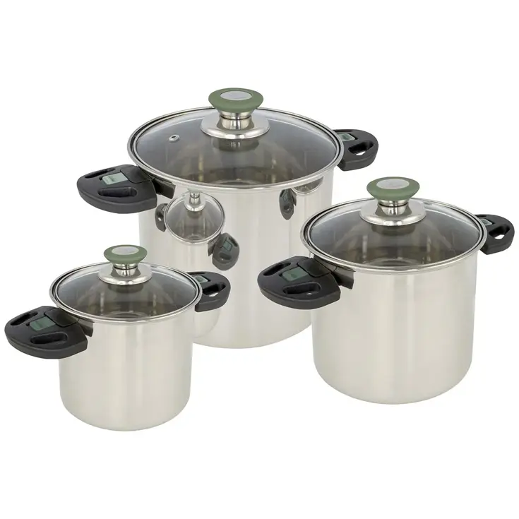 Pannenset Elegance 3 RVS