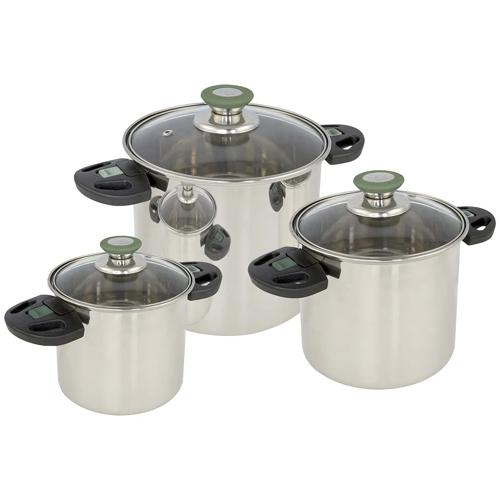 Pannenset Elegance 3 RVS