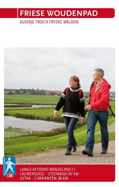 Wandelgids LAW 1-1 Friese Woudenpad