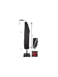 Zweefparasol hoes 205x57x40 cm - Redlabel