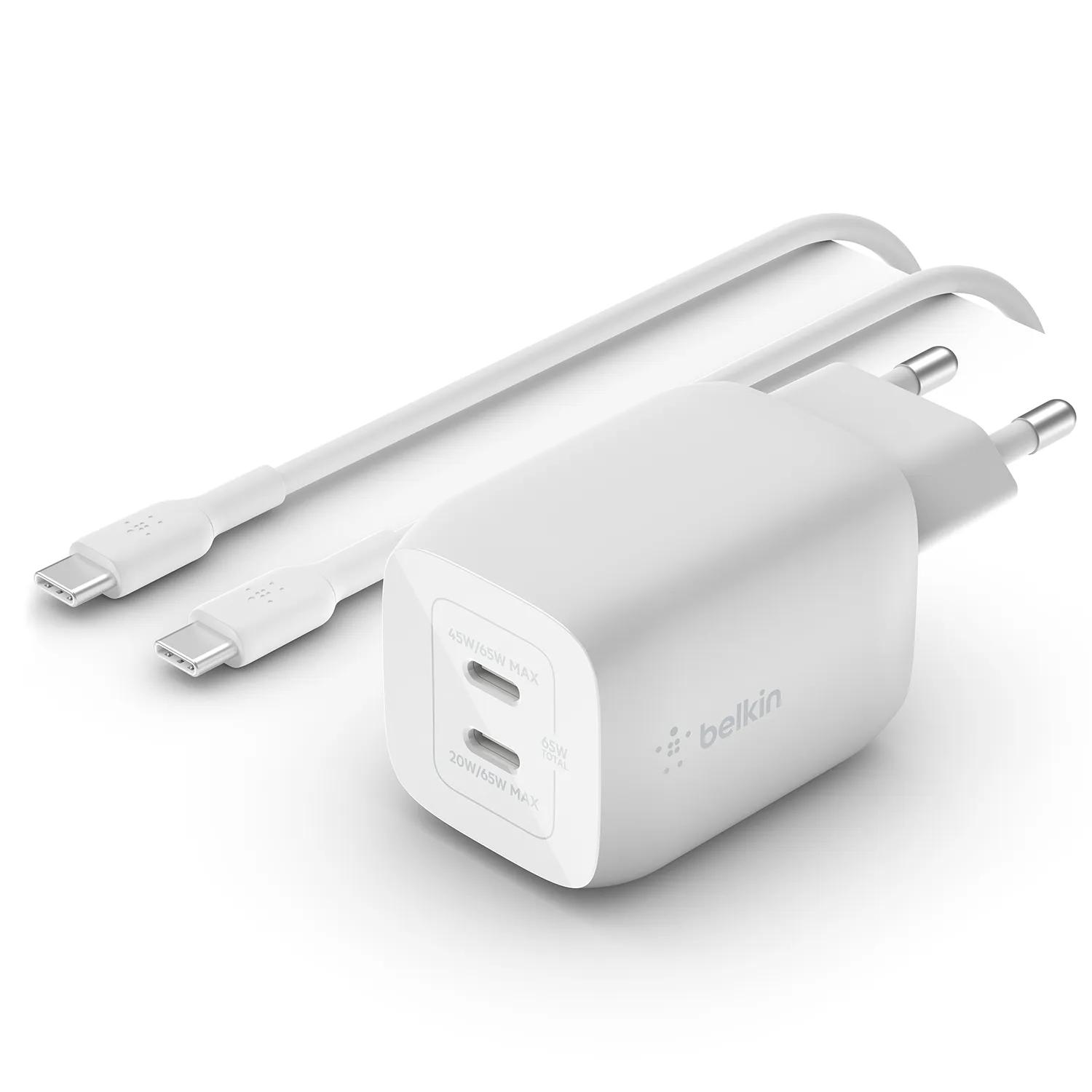 Belkin  Adapter met Kabel  USB-C naar USB-C  Wit main product image