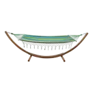 Buitenkado Hangmat 220x140 Spreidstok - Groen