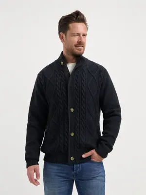 MGO Acton Heren - Outdoorvest - Grof gebreid