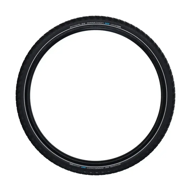 Buitenband 365 Marathon 28x2.00 - zwart -reflectie