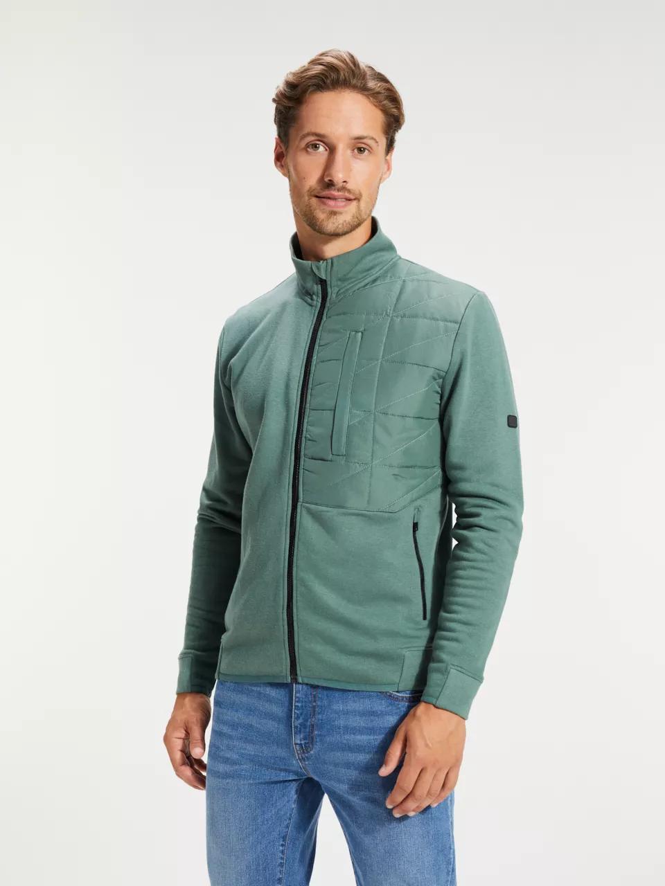 ANWB  Reid  Sweatvest heren  Human Nature  Groen   S main product image