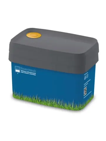 Smarttank - slimme vuilwatertank, schone overloop