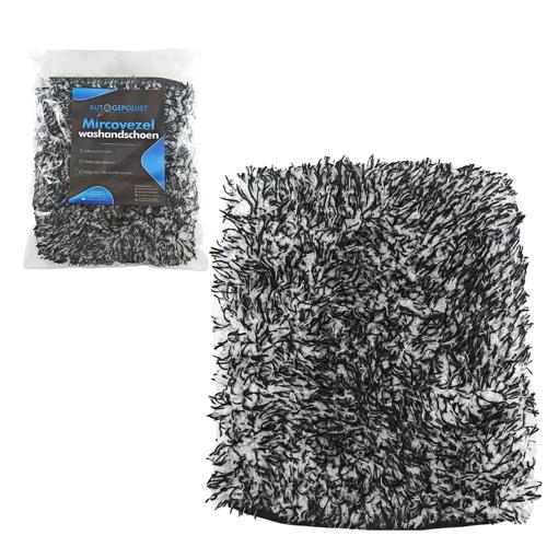 Microvezel Autowashandschoen Zwart