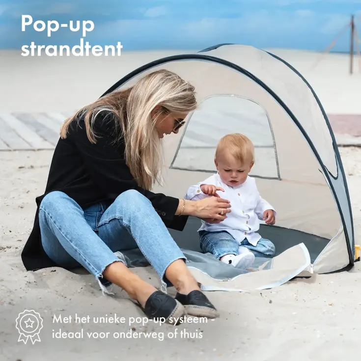 Luxe Pop Up Strandtent - Anti-UV 50+