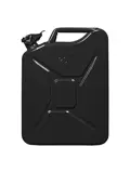 Stalen jerrycan - 20 liter - zwart