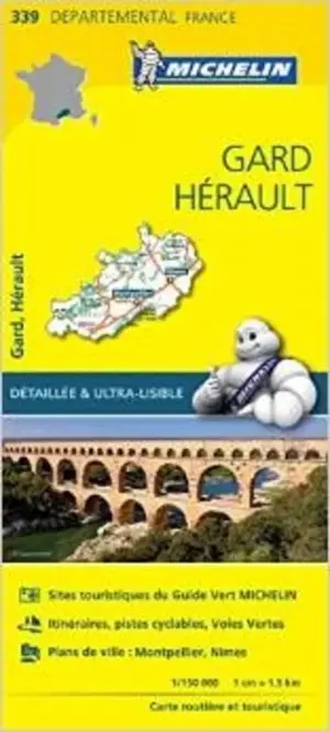 Wegenkaart Local 339 Gard - Herault