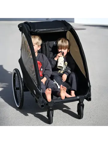 Luxe Fietskar - 3-in-1 model - Hardloopkinderwagen
