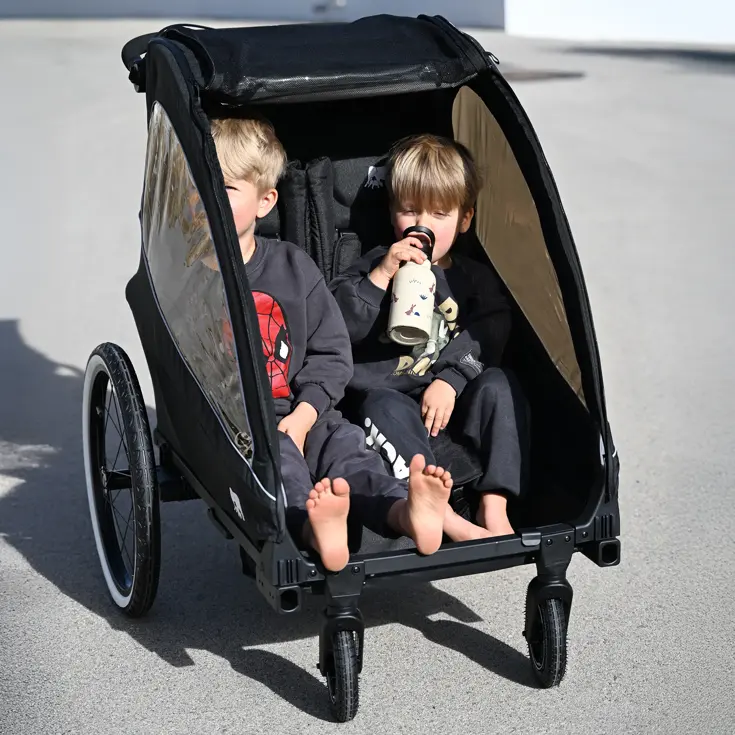 Luxe Fietskar - 3-in-1 model - Hardloopkinderwagen