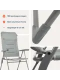 Campingstoel 7 standen – Grijs