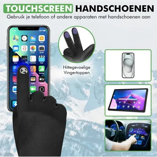 Touchscreen Handschoenen - S/M