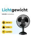 Tafelventilator 30 cm - 3 snelheden - 40 Watt