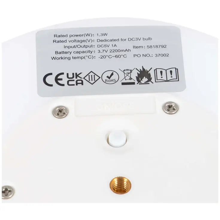 Tafellamp Cambridge M bamboe