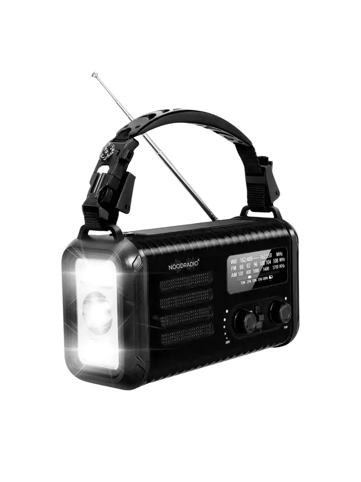 Noodradio Solar & Bluetooth 20.000 mAh Powerbank