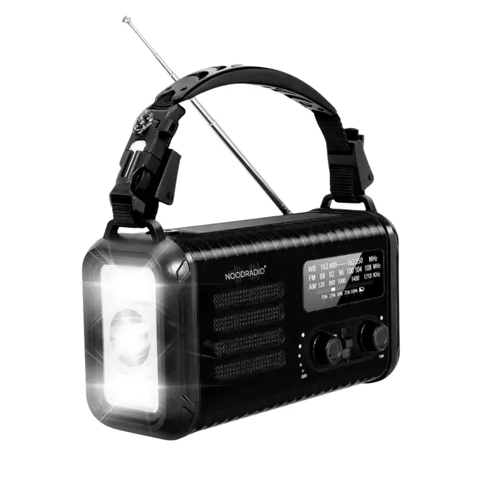 Noodradio Solar & Bluetooth 20.000 mAh Powerbank