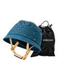 wax blue fietshelm