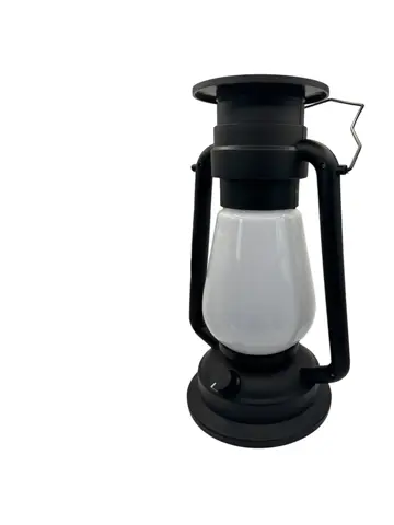 Tafellamp Solar - Zwarte Campinglamp -