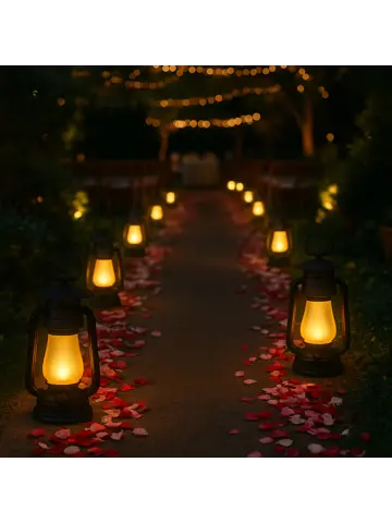 Tafellamp Solar - Zwarte Campinglamp -