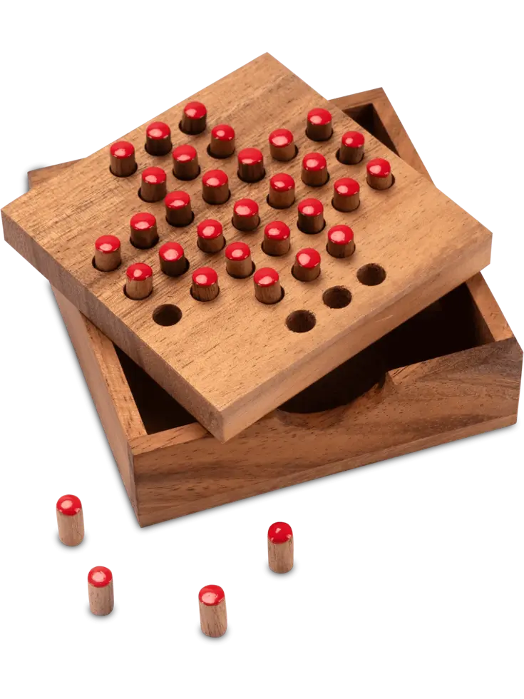 Solitaire – Houten Bordspel (1p)